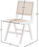 Preston - Dining Side Chair (Set of 2) - Meridian Furniture - Chair Sets - Elite Enclave Home