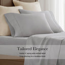 King Sateen Pillowcase Set - Gray - Harbor House - Sheets & Pillowcases - Elite Enclave Home