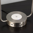 Clip Globe USB Table Lamp - Silver