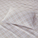 Cozy Flannel - Queen Printed Sheet Set - Pink Plaid