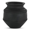 Astra - Terracotta Vessel - Black - Moe's Home Collection - Vases & Jars - Elite Enclave Home