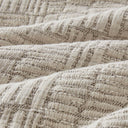Harper - 3 Piece King/California King Oversized Matelasse Comforter Set - Natural