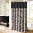 Aubrey - Shower Curtain - Black - Madison Park - Shower Curtains - Elite Enclave Home
