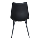 Alibi - Dining Chair (Set of 2) - Matte Black - Moe's Home Collection - Chair Sets - Elite Enclave Home