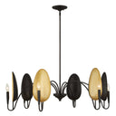 Warwick - 6 Light Chandelier - Matte Black - Uttermost - Chandeliers- Elite Enclave Home