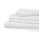 Split King Stretch Jersey Sheet Set - White - Harbor House - Sheets & Pillowcases - Elite Enclave Home