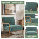Novak - Mid - Century Modern Accent Armchair (Set of 2) - Teal - INK+IVY - Chair Sets - Elite Enclave Home