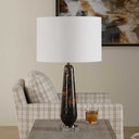 Dames - Dark Marble Table Lamp - Black / Brown - Uttermost - Table Lamps - Elite Enclave Home