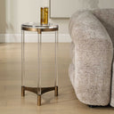 Pereira - Round Acrylic Accent Table - Bronze - Uttermost - Accent Tables - Elite Enclave Home
