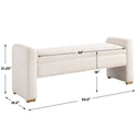 Caliste - Bench - White