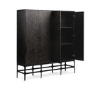 Amilio - Tall Cabinet - Rust Noir - Classic Home - Accent Cabinets - Elite Enclave Home