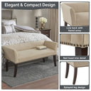 Welburn - Accent Bench - Gray - Madison Park - Upholstered Benches - Elite Enclave Home