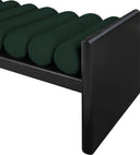 Waverly - Bench With Black Frame - Meridian Furniture - Upholstered Benches - Elite Enclave Home