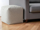 Cotton Stars Pouf Ottoman - Gray