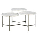Contarini - Tiered Coffee Table - White