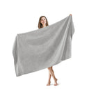 800GSM - 8 Piece Antimicrobial Towel Set - Silver - Madison Park Signature - Towel Sets - Elite Enclave Home