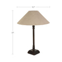 Mayfair - Table Lamp - Brown - Moe's Home Collection - Table Lamps - Elite Enclave Home