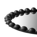 Marlowe - 27" Round Wall Decor Mirror - Black - Madison Park Signature - Wall Mirrors - Elite Enclave Home