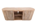 White Balam - TV Stand - Ivory White