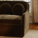 Rialto - Faux Mohair Sofa - Dark Green - Moe's Home Collection - Stationary Sofas - Elite Enclave Home