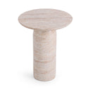 Sana - Outdoor Round Accent Table - Beige - Classic Home - Accent Tables- Elite Enclave Home