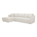 Bryn - Sectional Left - Oyster - Moe's Home Collection - Stationary Sectionals - Elite Enclave Home