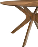 Woodson - Dining Table - Rich Walnut - Meridian Furniture - Dining Tables - Elite Enclave Home