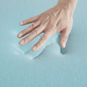 Twin Gel Memory Foam Cover Mattress Topper With 3M Moisture Management - White