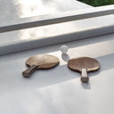 Stonewood - Indoor-Outdoor Ping-Pong Dining Table - White / Woodtone