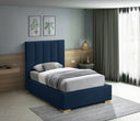 Pierce - Bed - Meridian Furniture - Upholstered Beds - Elite Enclave Home
