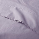 King Peached Percale Sheet Set - Purple