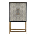 Mako - Bar Cabinet - Gray - Moe's Home Collection - Wine Cabinets - Elite Enclave Home