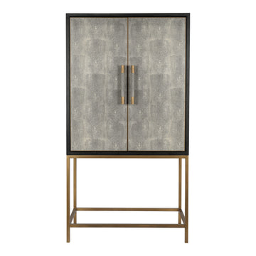 Mako - Bar Cabinet - Gray