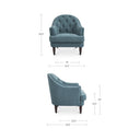 Pandora - Accent Chair - Light Blue - Moe's Home Collection - Accent Chairs - Elite Enclave Home