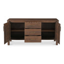 Wiley - 3 Drawer Sideboard - Vintage Brown - Moe's Home Collection - Sideboards - Elite Enclave Home