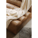 Ramsay - Leather Slipper Chair - Tan - Moe's Home Collection - Armless Chairs - Elite Enclave Home