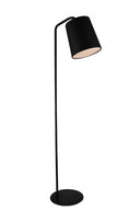 12 X 12 X 73 Carbon Floor Lamp - Black
