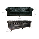 Birmingham - Sofa - Black - Moe's Home Collection - Stationary Sofas - Elite Enclave Home
