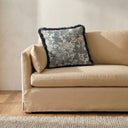 Yasmin - Square Cushion Tapestry - Blue / Gray - Moe's Home Collection - Accent Pillows - Elite Enclave Home