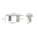 Celia - Oval Dining Table - Gray / Green - Moe's Home Collection - Dining Tables - Elite Enclave Home