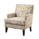 Colton - Track Arm Club Chair - Gray Multi - Madison Park - Club Chairs - Elite Enclave Home