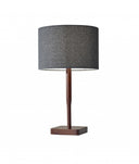 Cozy Cabin Table Lamp - Walnut Wood
