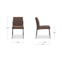 Danny - Dining Chair (Set of 2) - Dark Brown - Moe's Home Collection - Chair Sets - Elite Enclave Home