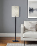 Floor Lamp Classic Silhouette - Dark Bronze / Beige - HomeRoots - Floor Lamps - Elite Enclave Home
