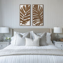 Birch Botanical - Two - Tone Panel Wall Decor Set - Monstera - Madison Park - Wall Decor - Elite Enclave Home