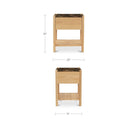 Elio - Nightstand - Dark Emperador - Moe's Home Collection - Accent Nightstands - Elite Enclave Home