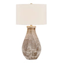 Dorothea - Textured Table Lamp - Brown / Gray - Uttermost - Table Lamps - Elite Enclave Home