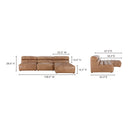 Ramsay - Signature Modular Sectional - Tan - Moe's Home Collection - Stationary Sectionals - Elite Enclave Home