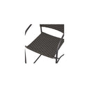 Zola - Outdoor Counter Chair - Dark Brown - Moe's Home Collection - Counter Height (24" - 27") - Elite Enclave Home