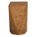 Hughes - Geometric Accent Table - Dark Brown - Uttermost - Accent Tables- Elite Enclave Home